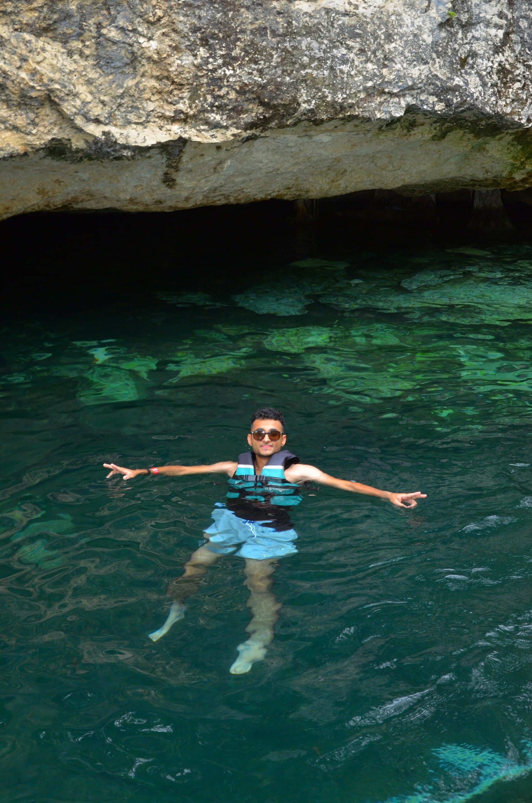 Exploring the cenotes in Tulum